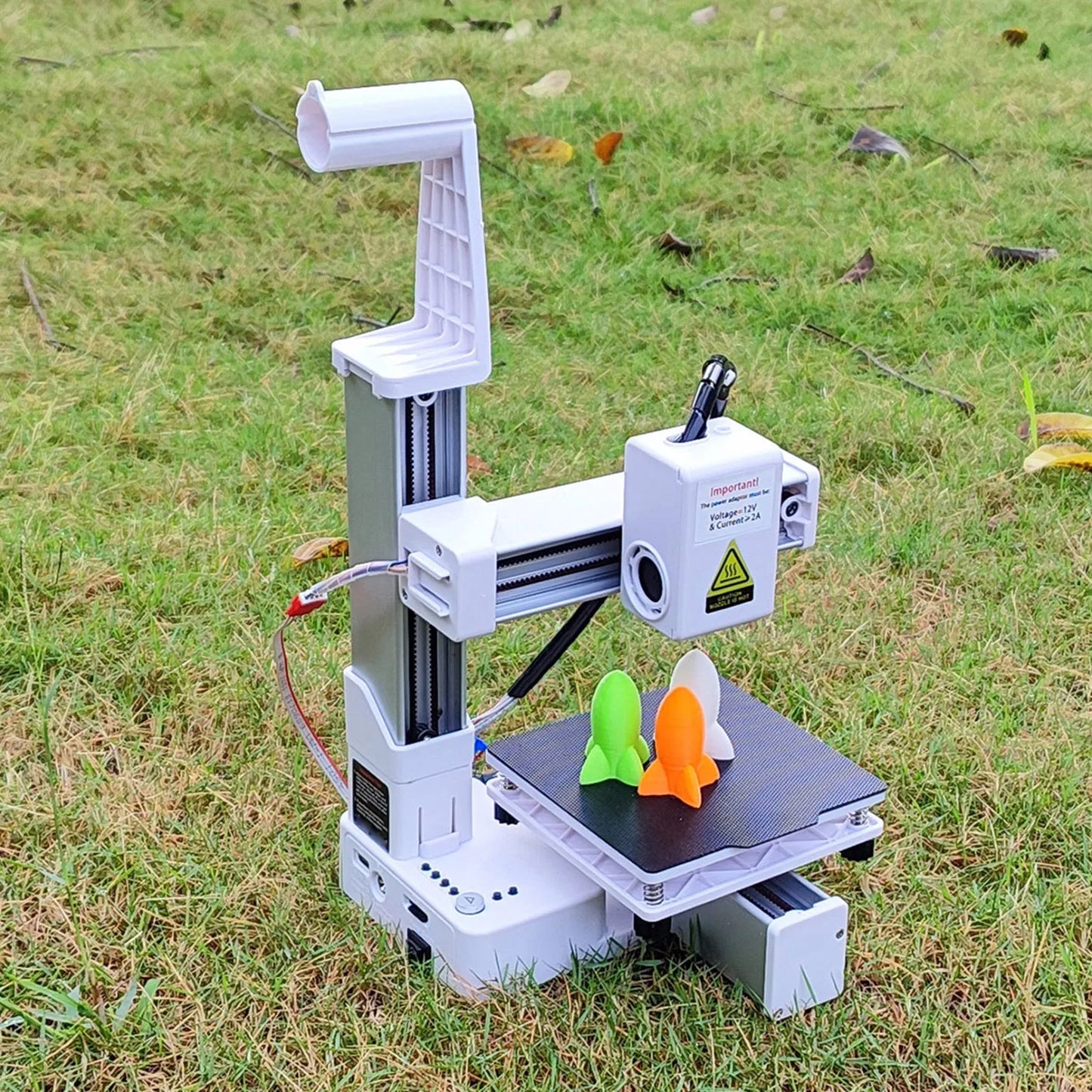High Accuracy 3D Printer Frequency Division Multiplexing 3D Printer Fast Heating Compact 3D Printing Machine for Education