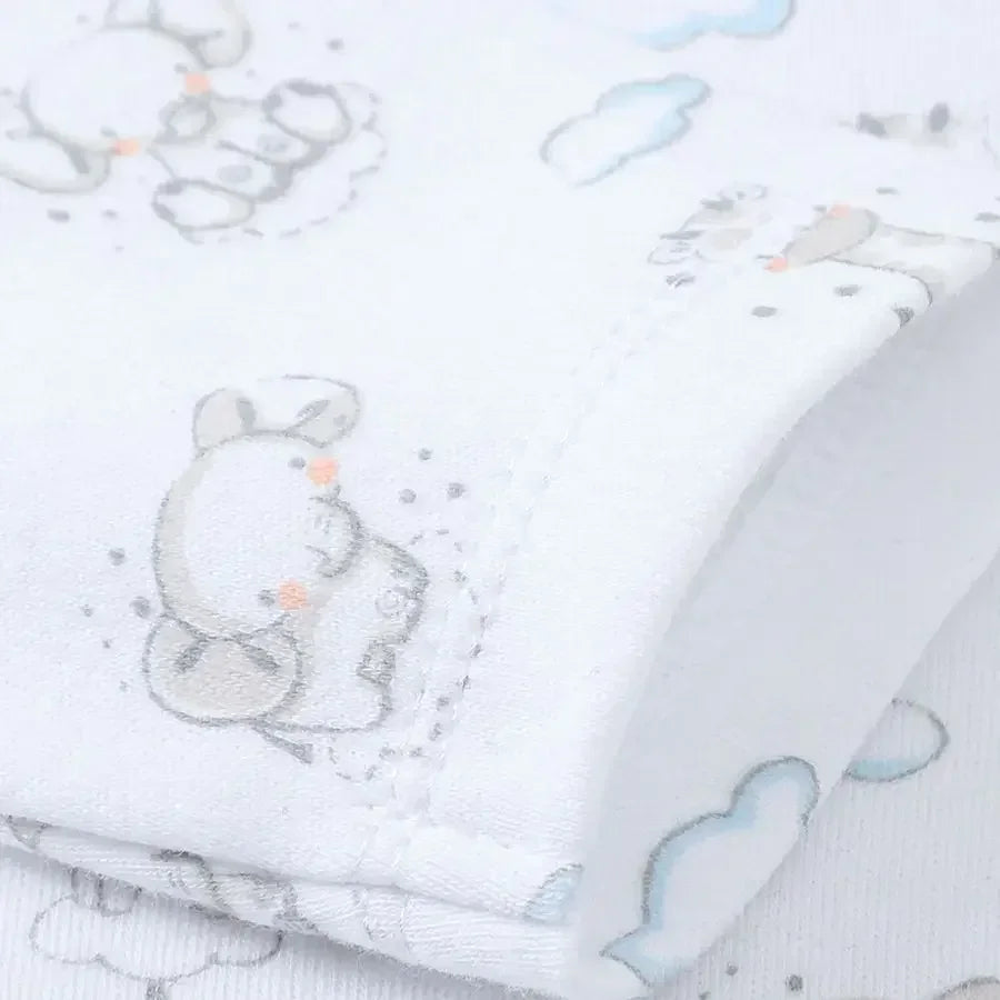 100% Cotton Newborn Autumn & Winter Long-sleeved Rompers Set 0-12M Baby Clothes Set Bodysuits One-Pieces Winter Baby Clothes