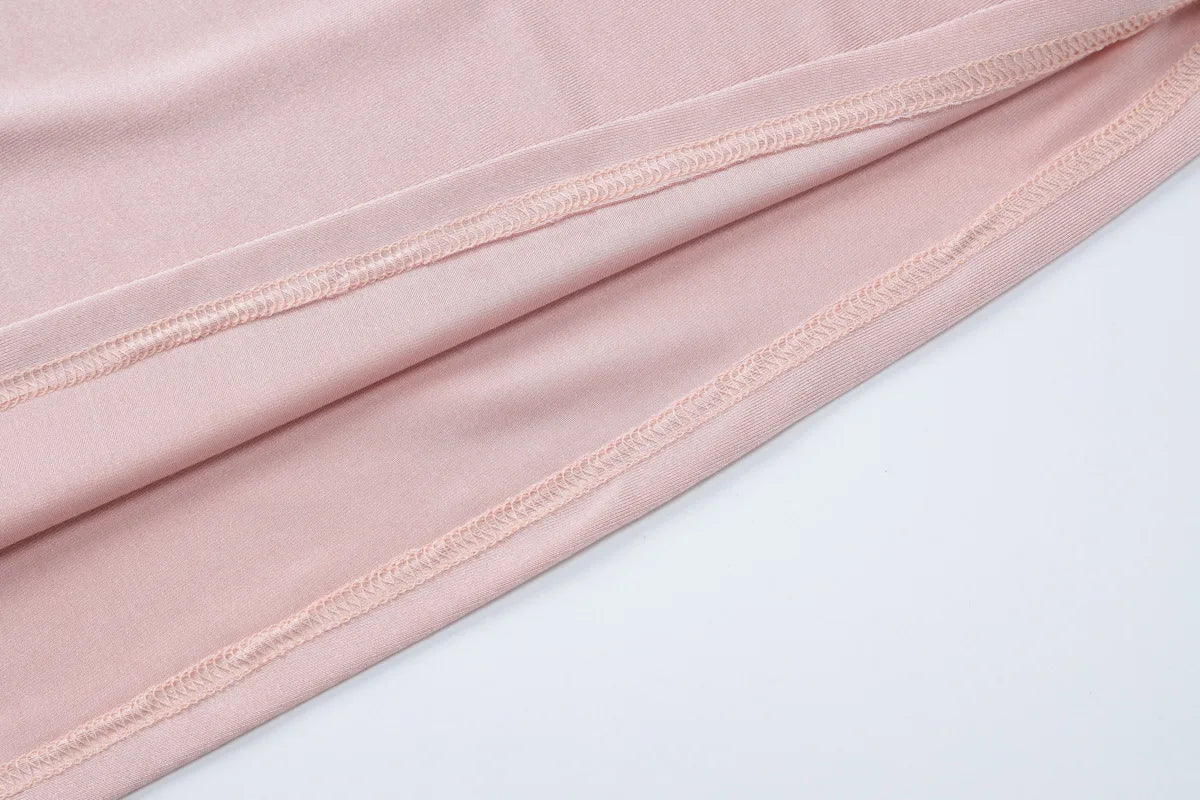 Ladies Elegant Evening Party Dress Women Long Sleeve O-Neck Ruched Fashion Long Dresses Woman Night Club Streetwear Fall Outfit