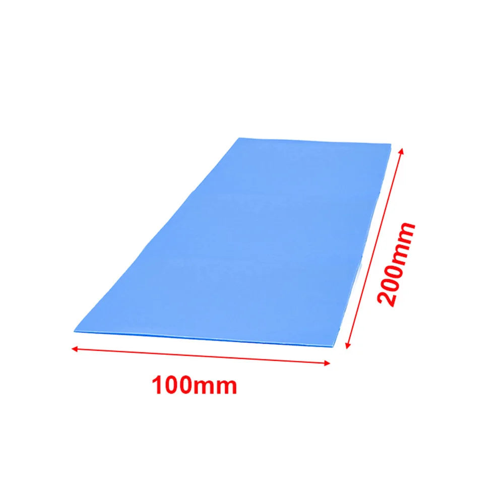 RGEEK New GPU CPU Heatsink Cooling Conductive Silicone Pad 100mm*100mm*1mm Thermal Pad high quality термопрокладка