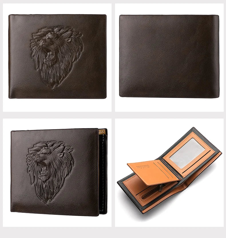 Men's PU Leather Wallets Are Fashionable And Personalized. They Are Perfect Gifts for Friends, Fathers or Boyfriends