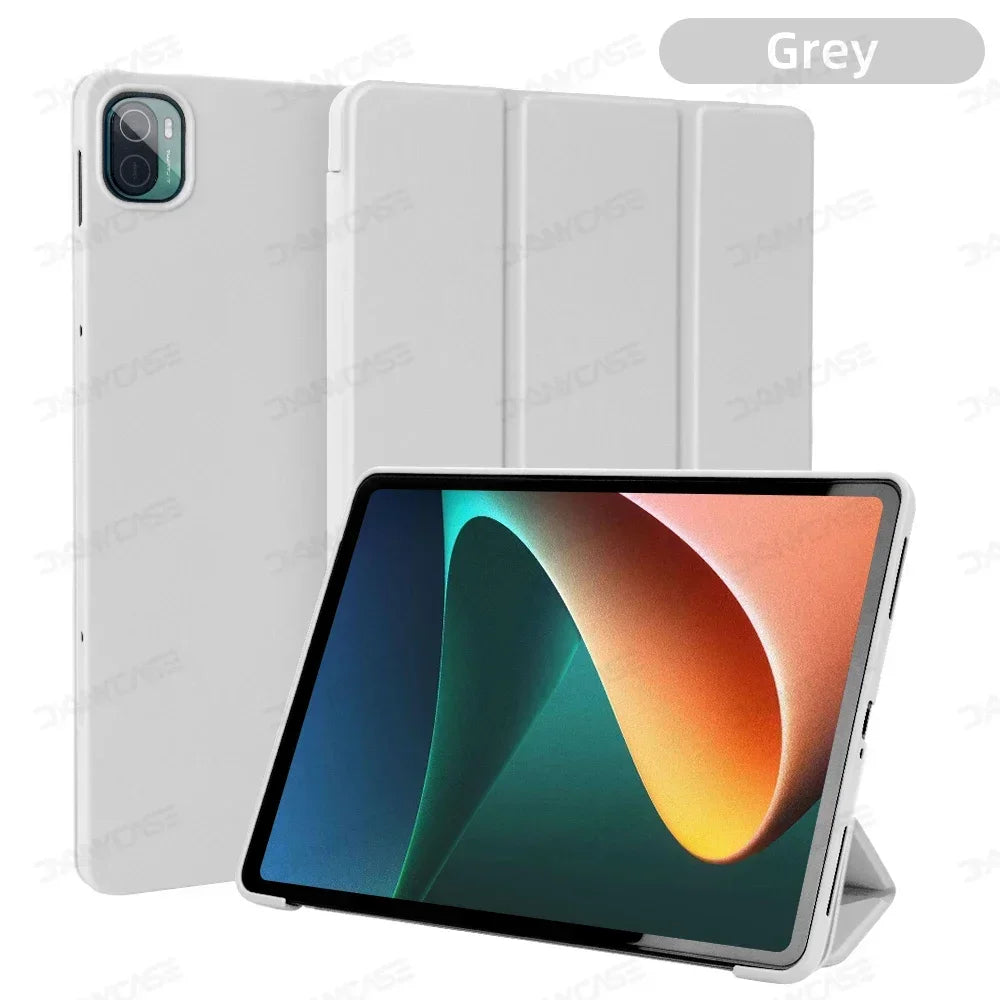 Tablet Cases for Xiaomi Mi Pad 5/6 5 6 Pro 11in 7 7pro 11.2 For 2024 6S Pro 12.4in Support Magnetic Charging Funda Tablet Cases