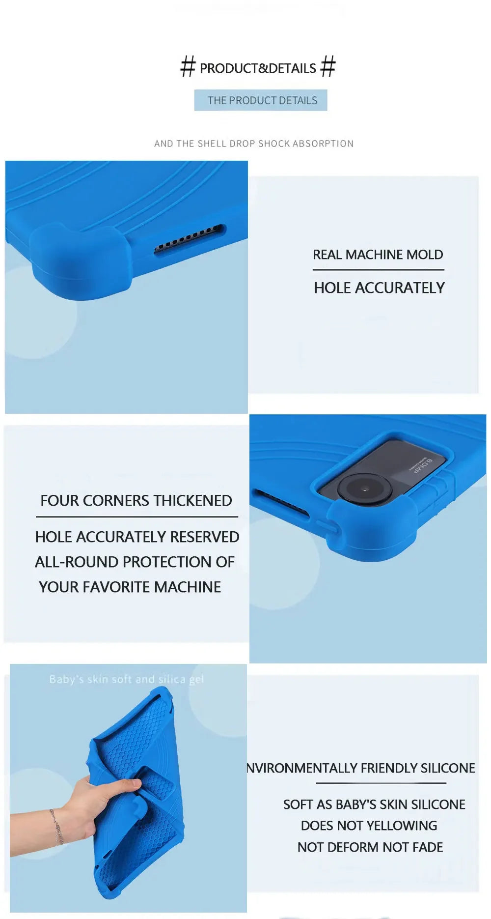 For Xiaomi RedMi Pad SE 11 inch 2023 Kids Case Tablet Shockproof Cover for RedMi Pad SE 11''Soft Silicon Stand Protective Shell
