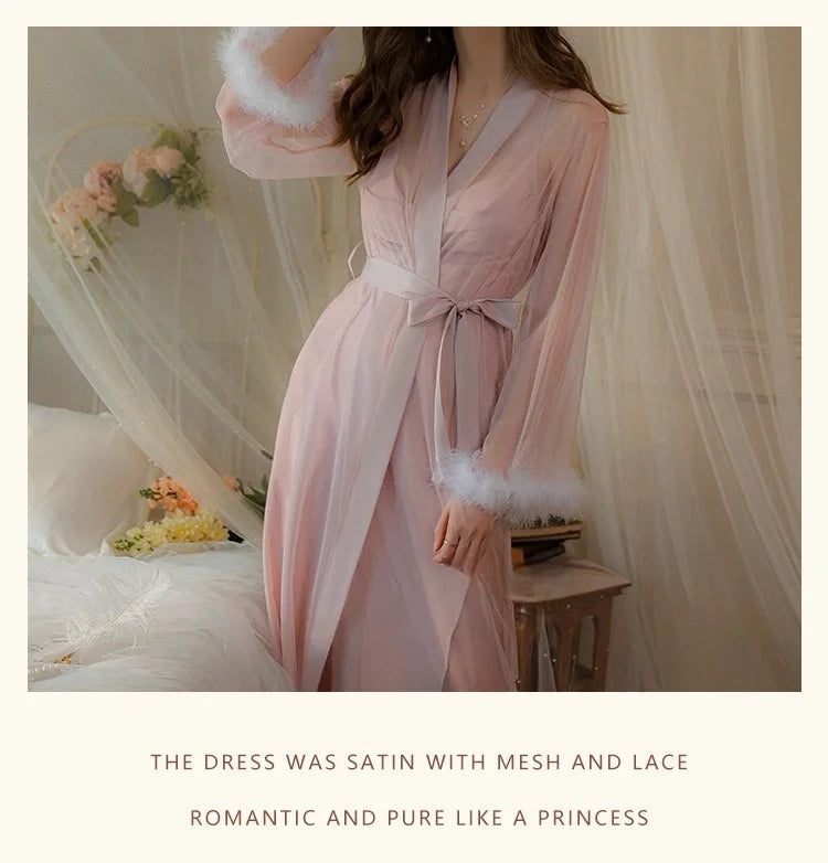 Sexy Backless Ice Silk Halter V Neck Dress Pajamas Short Skirt Home Wear Women Silk Nightgowns Home Clothes
