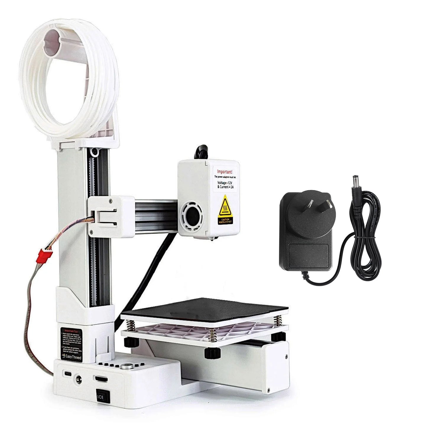 Small 3D Printer 3D Printing Machine High Accuracy Frequency Division Multiplexing 3D Printer Fast Heating Compact for Education