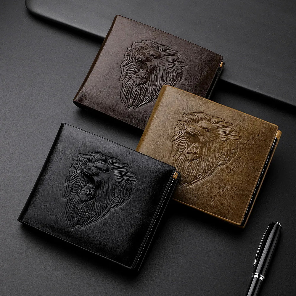 Men's PU Leather Wallets Are Fashionable And Personalized. They Are Perfect Gifts for Friends, Fathers or Boyfriends