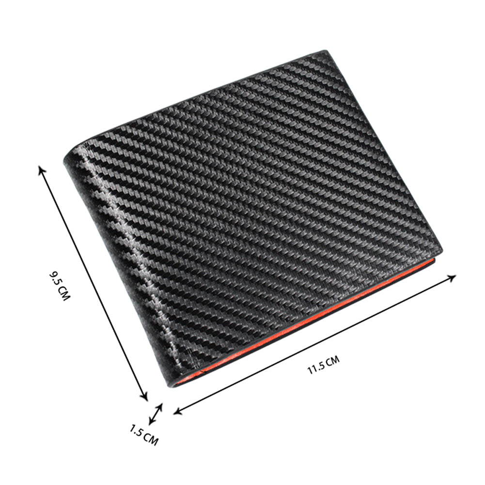 2023 New Men's Business Leather Wallet Super Multi-Card Position Coin Pocket RFID Credit Card Holder Coin Pocket Luxury Purse