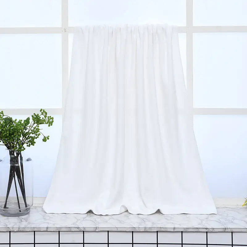 super large Microfiber bath towel, soft, high absorption and quick drying