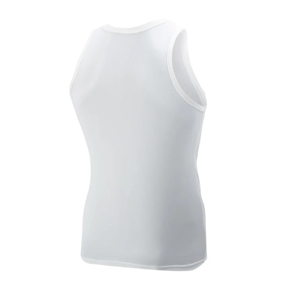 1/3/5 Pcs Men's Solid Color Simple Fashion Fitness Vest Plus Size Youth Sports Physical Education Class Sleeveless T-shirt Tight