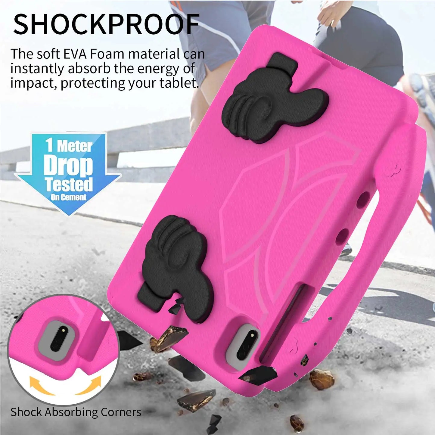 Case for Lenovo Tab P11 Pro 11.5 Inch 2020 2021 Kids Thumbs Up EVA Stand Tablet Cover for P11 Gen 2 2023 Xiaoxin Pad Plus 11.5