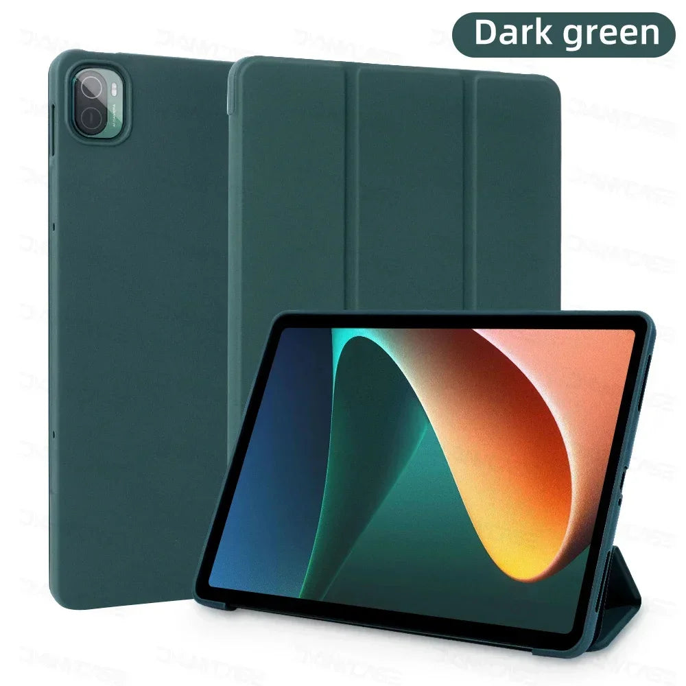 Tablet Cases for Xiaomi Mi Pad 5/6 5 6 Pro 11in 7 7pro 11.2 For 2024 6S Pro 12.4in Support Magnetic Charging Funda Tablet Cases