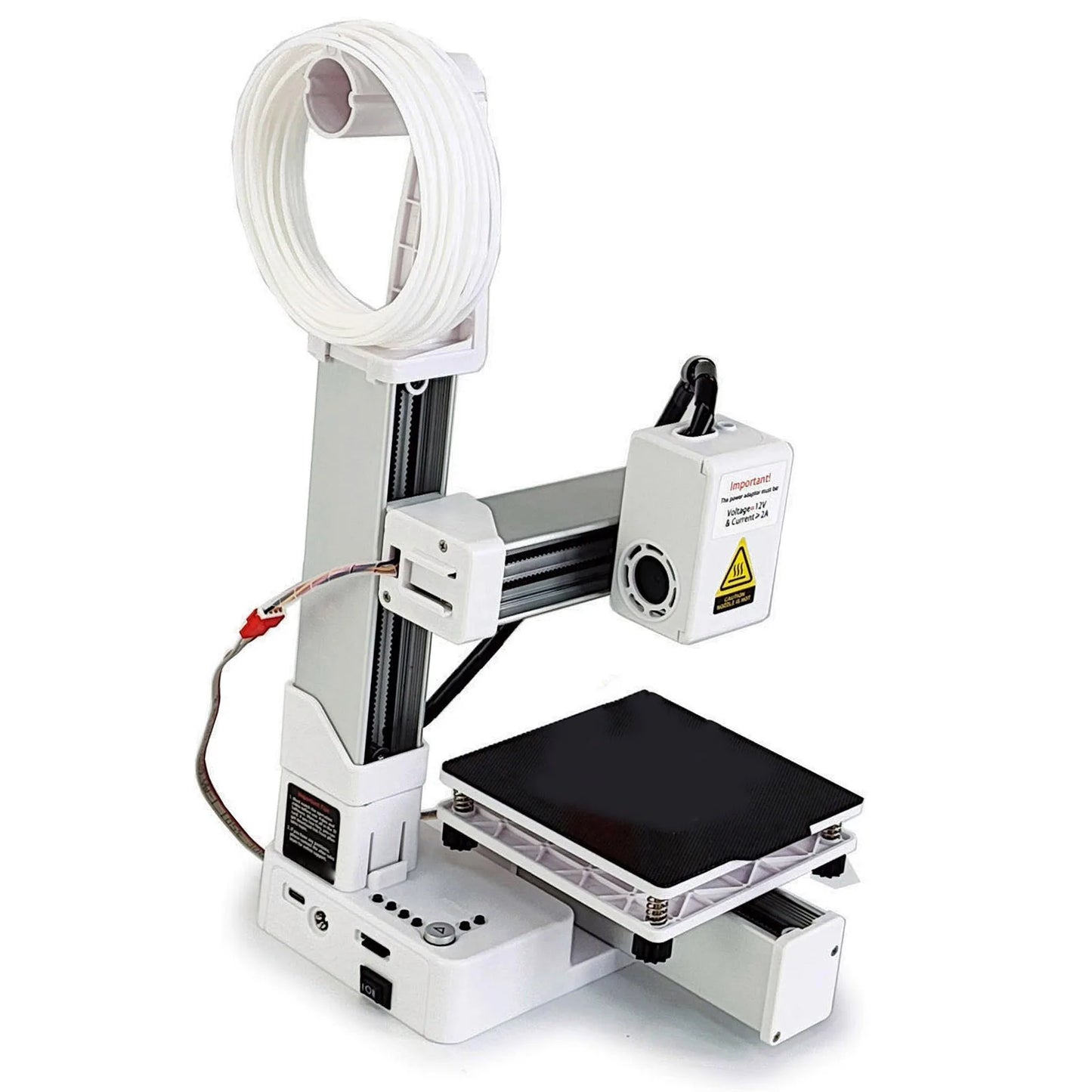 Small 3D Printer 3D Printing Machine High Accuracy Frequency Division Multiplexing 3D Printer Fast Heating Compact for Education
