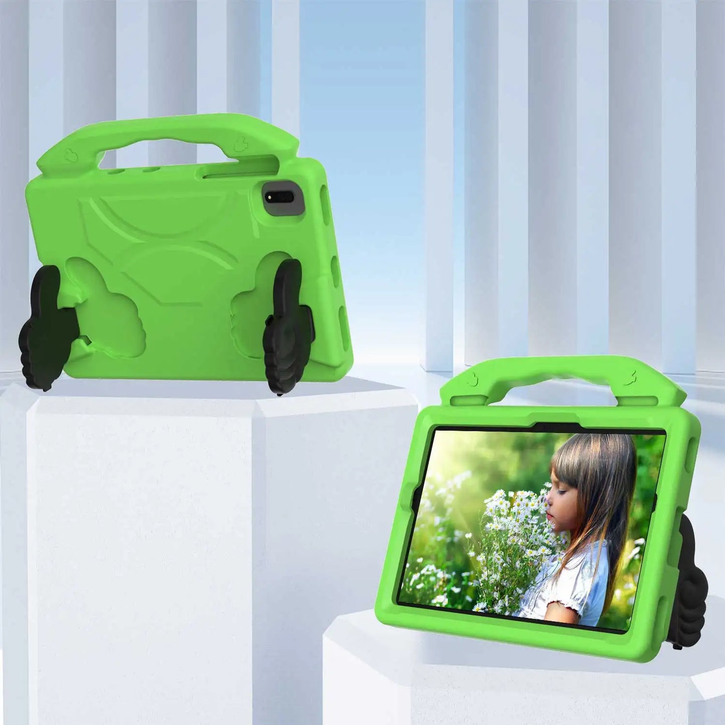 Case for Lenovo Tab P11 Pro 11.5 Inch 2020 2021 Kids Thumbs Up EVA Stand Tablet Cover for P11 Gen 2 2023 Xiaoxin Pad Plus 11.5