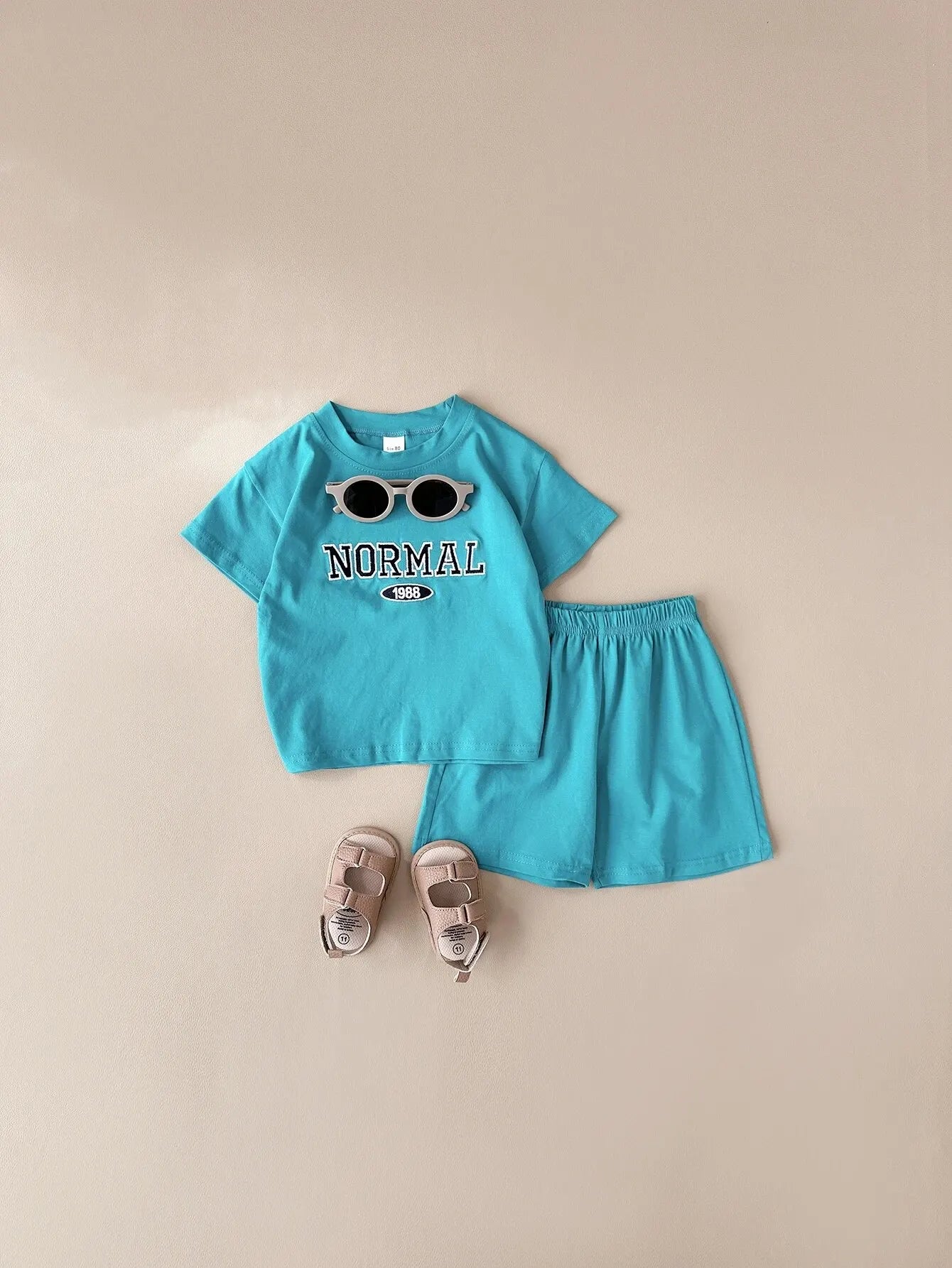 2024 2PCS Baby Clothes Infant Top Bottom Set Baby Boys Girls Casual Sports Baby Outfit Set Newborn Baby Clothes