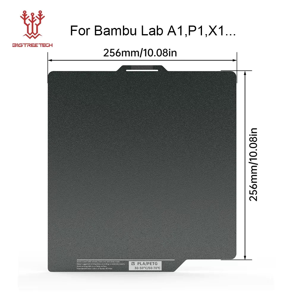 BIQU Panda Build Plate CryoGrip Pro for Bambu X1/P1/A1/A1 mini Printers Double-Sided Low Energy Printing Composite Honeycomb