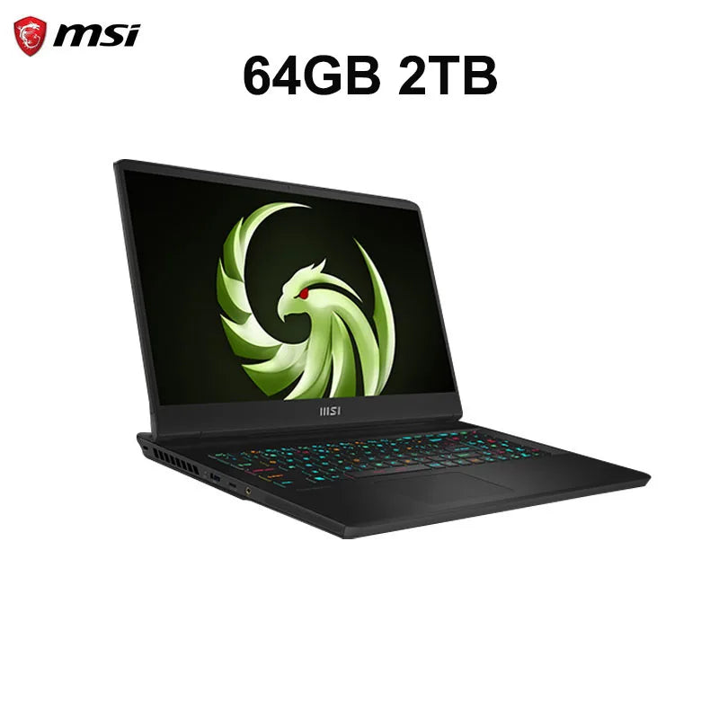 MSI Alpha 17 Gaming Laptop 17.3 Inch QHD 2.5K 240Hz IPS Screen Notebook AMD Ryzen R9-7940HX 64GB 4TB RTX4060 Gaming Computer PC