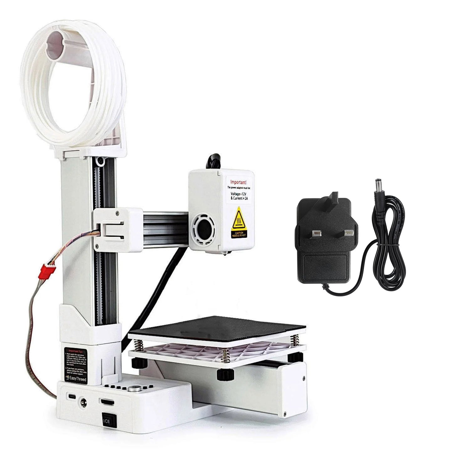 Small 3D Printer 3D Printing Machine High Accuracy Frequency Division Multiplexing 3D Printer Fast Heating Compact for Education