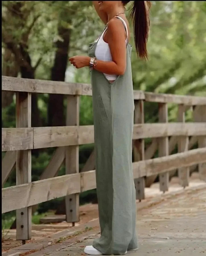 Oversized S-5XL Women Loose Overalls