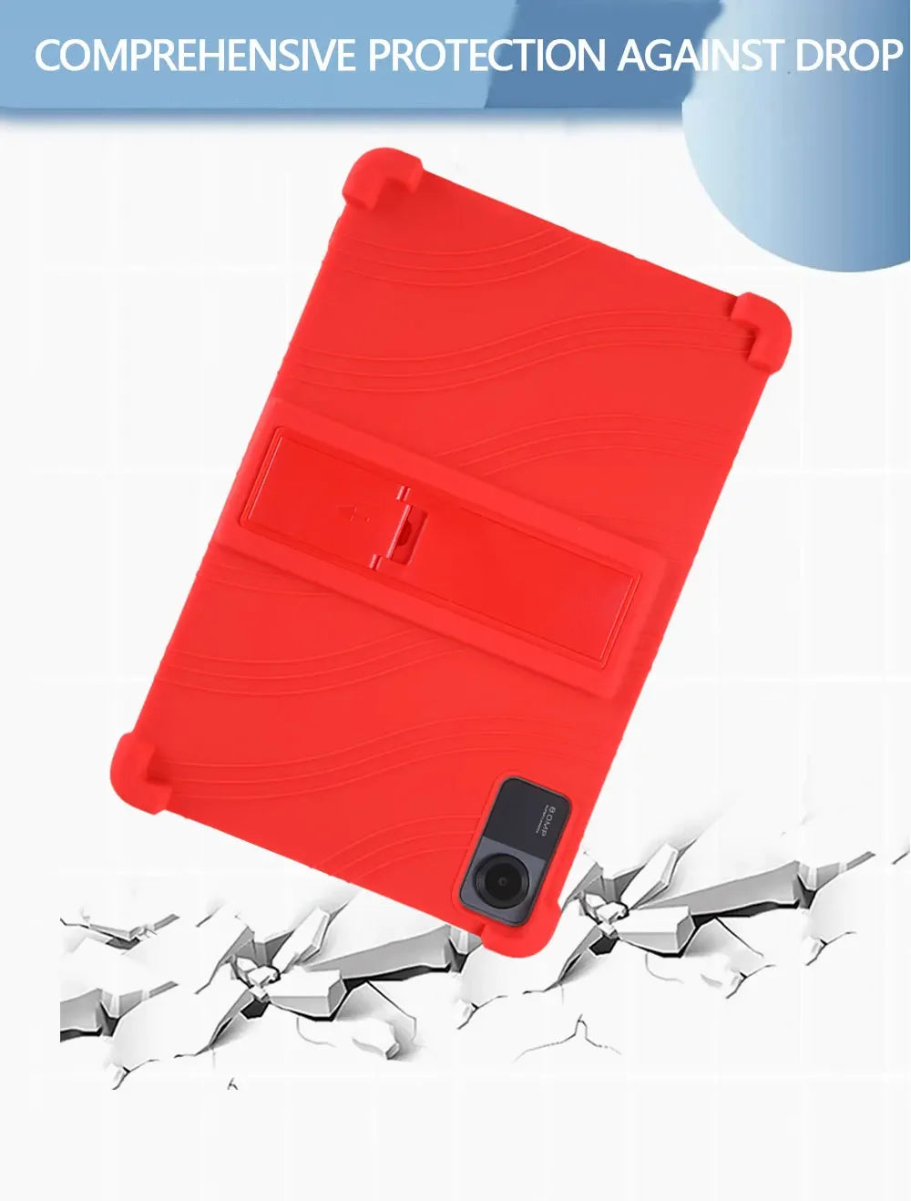 For Xiaomi RedMi Pad SE 11 inch 2023 Kids Case Tablet Shockproof Cover for RedMi Pad SE 11''Soft Silicon Stand Protective Shell