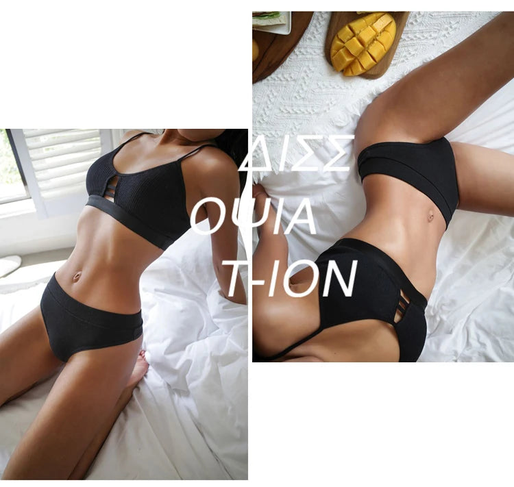 Meet'r 3Pcs/Lot Sexy Women Breathable Thong Low-waist High Elasticity Panties Underwear Breathable G String Temptation Lingerie