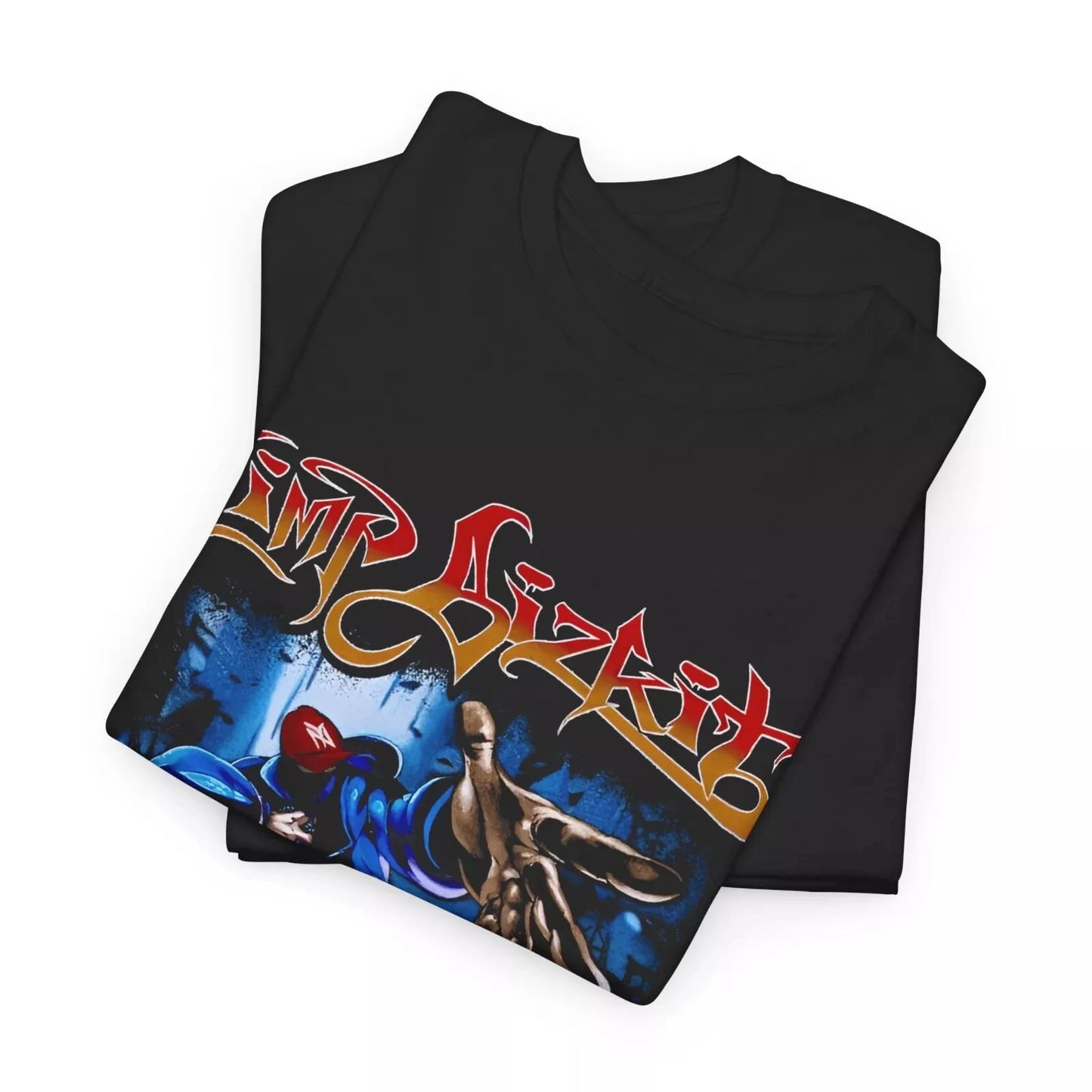 Summer New Men's T-Shirt Limp Bizkit Tour Vintage T-Shirt Fashion Unisex Short Sleeve Top