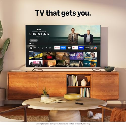 Hisense 65" Class QD6 Series (65QD6QF, 2025 Model) QLED 4K UHD Smart Fire TV, Voice Remote with Alexa, Dolby Vision, Dolby Atmos, Motion Rate 120, HDR 10+, Game Mode Plus, MEMC, VRR, ALLM