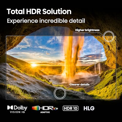 Hisense 55" Class U6 Series Mini-LED 4K UHD Smart Fire TV (55U65QF, 2025 Model) - QLED, Native 144Hz, HDR10+, Dolby Vision IQ, Dolby Atmos, Game Mode Pro, ALLM, Alexa Built in, Black