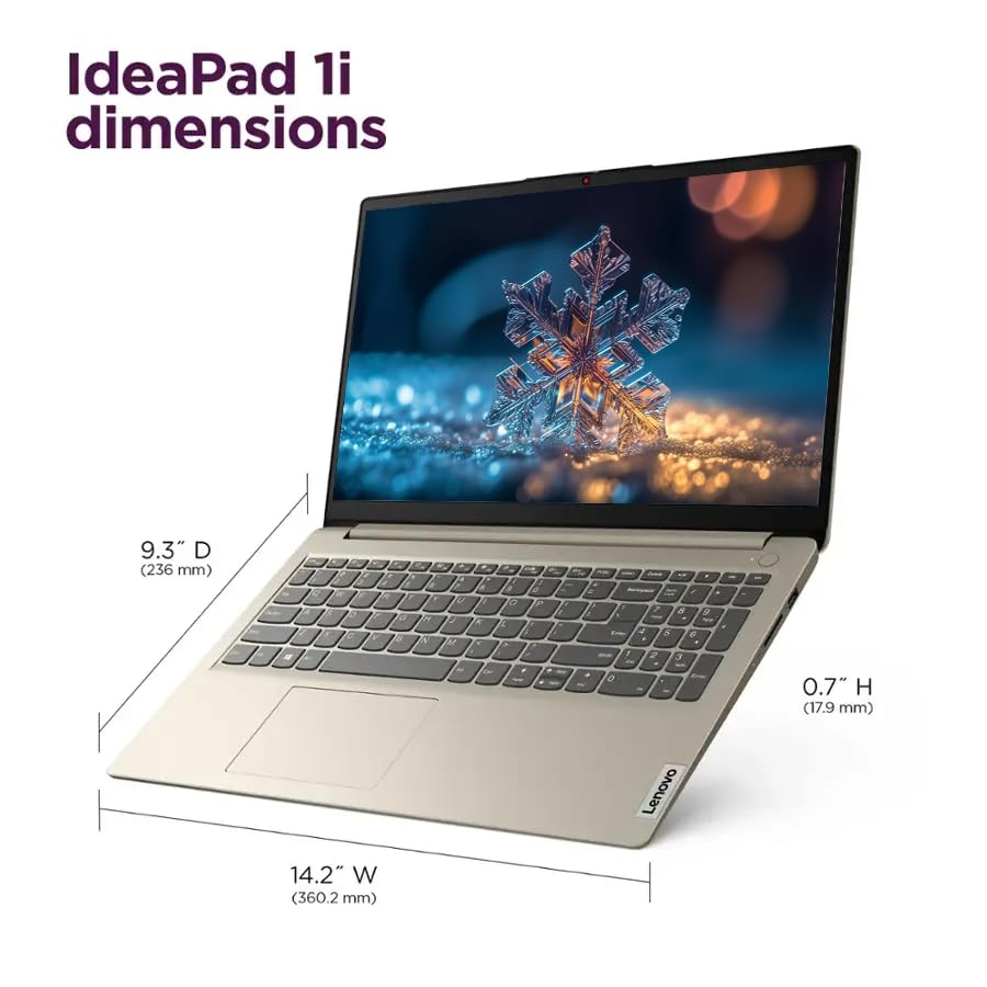 Lenovo IdeaPad 15.6" Laptop, 20GB RAM 1.6TB Storage (1TB SSD+128GB eMMC+512GB SD Card), Windows 11 Pro with 1-Year Microsoft Office 365 Included, Intel Celeron Processor, PLUSERA Earphones