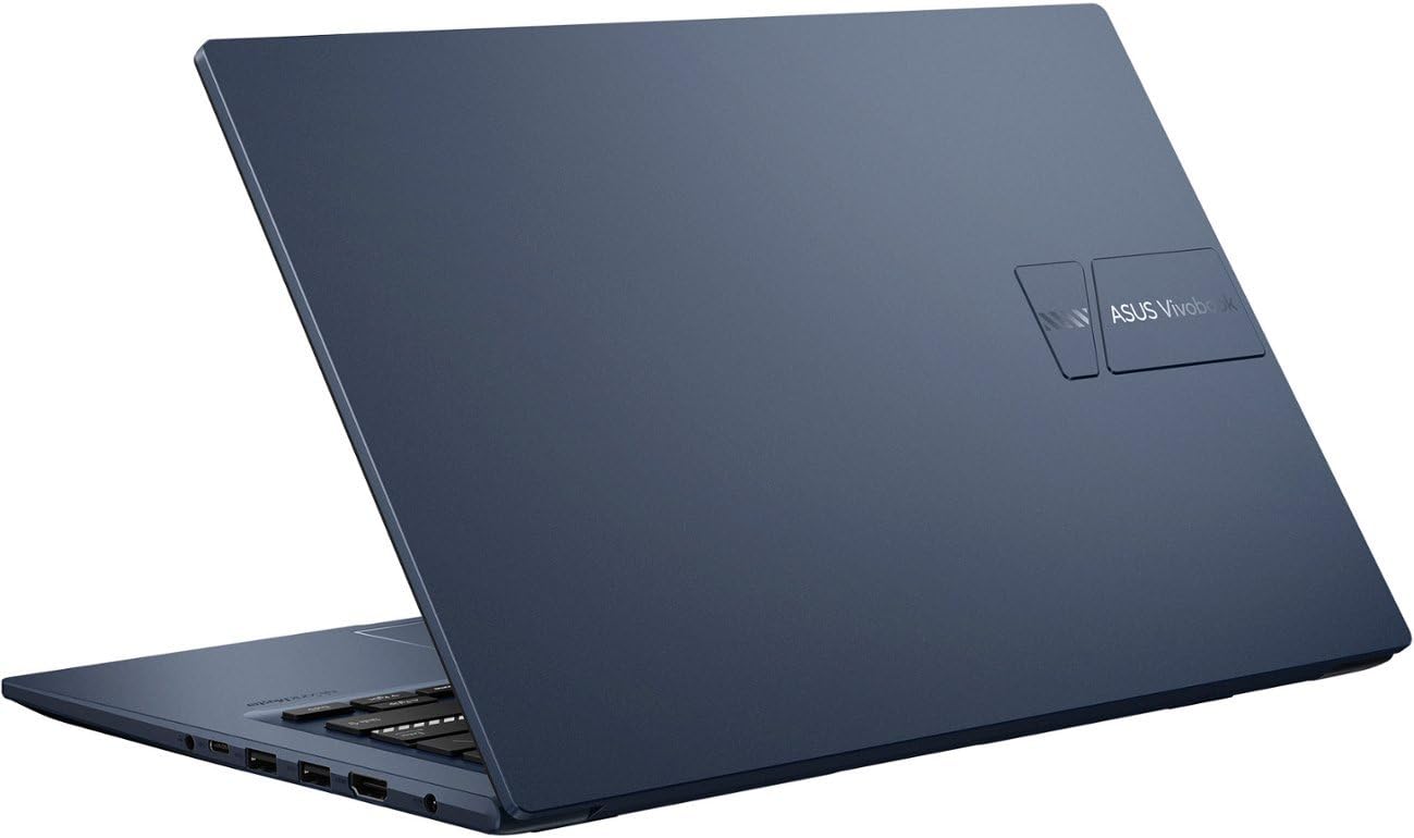 ASUS 14" FHD Vivobook Laptop Computer, 40GB RAM 1.5TB Storage (1TB SSD+512GB Docking Station Set), 6-Core Intel Core i3, Windows 11 Pro with Microsoft Office Home & Business, PLUSERA Earphones