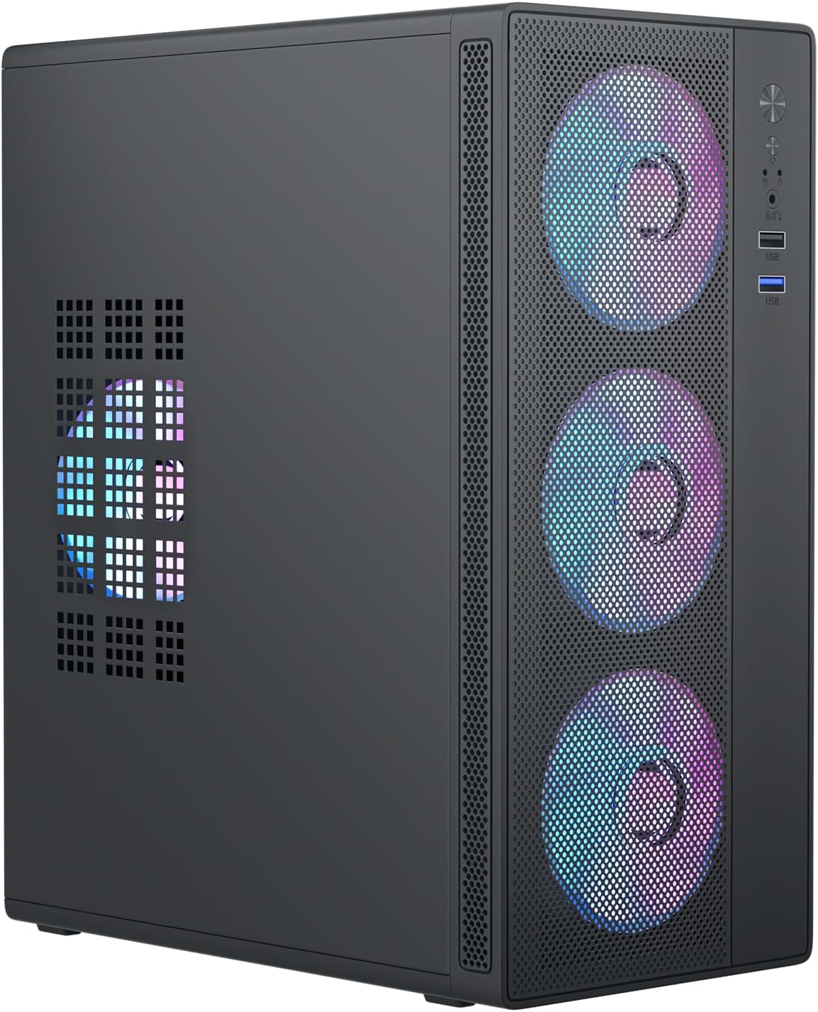 Micro ATX Case, MATX Case Mini PC ITX Desktop Computer Case