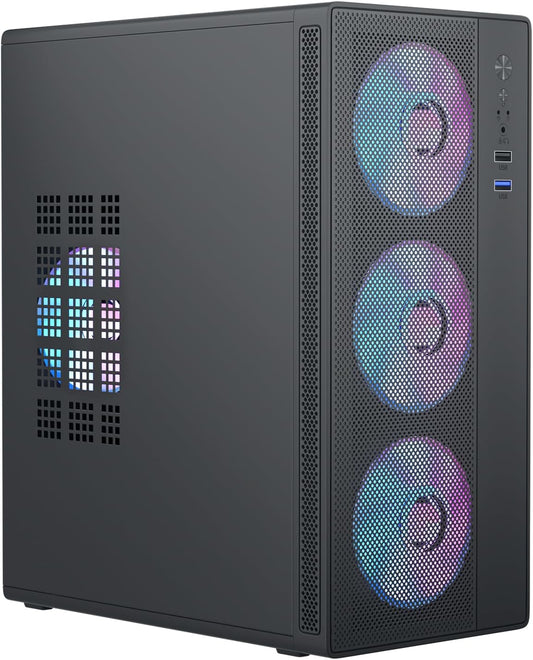 Micro ATX Case, MATX Case Mini PC ITX Desktop Computer Case