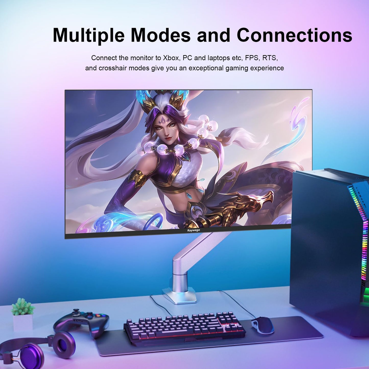 32 inch 4K Gaming Computer Monitor 60Hz UWQHD 3840x2160