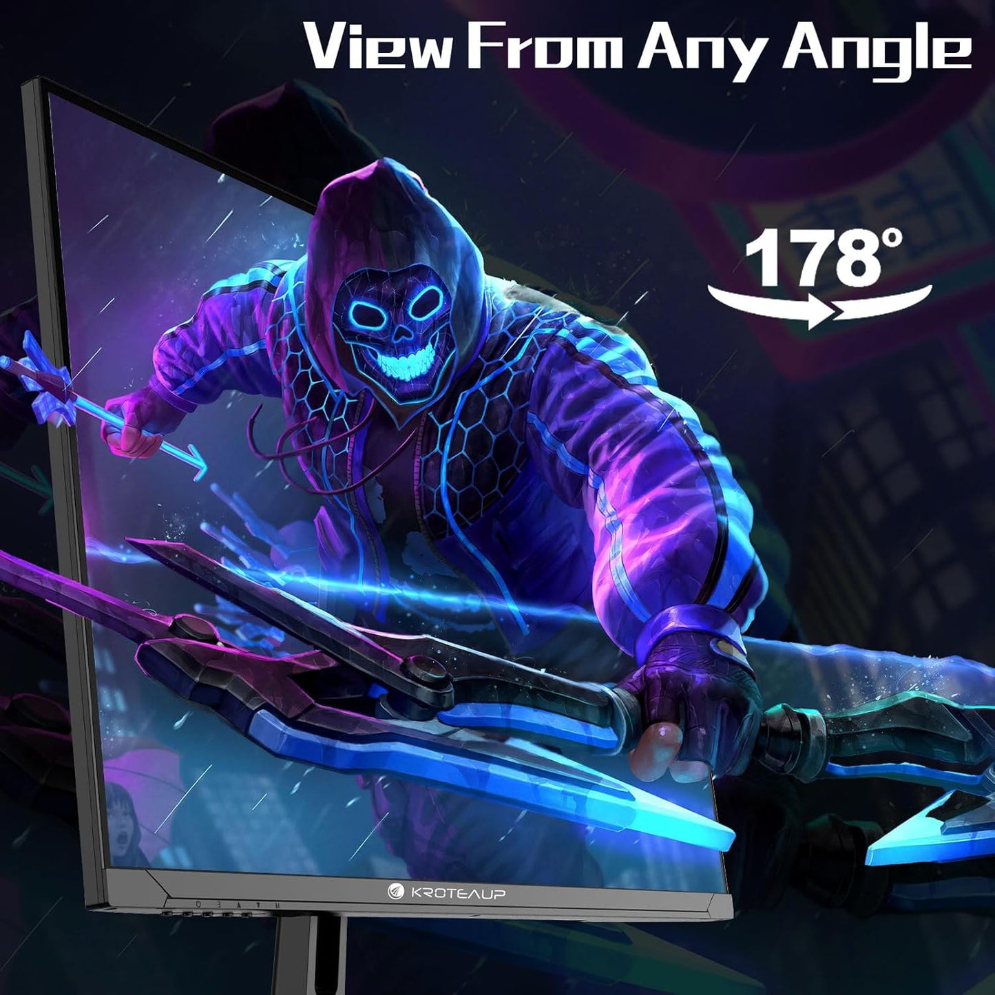 32 Inch UHD Gaming Monitor, (3840 X 2160) Computer Monitor