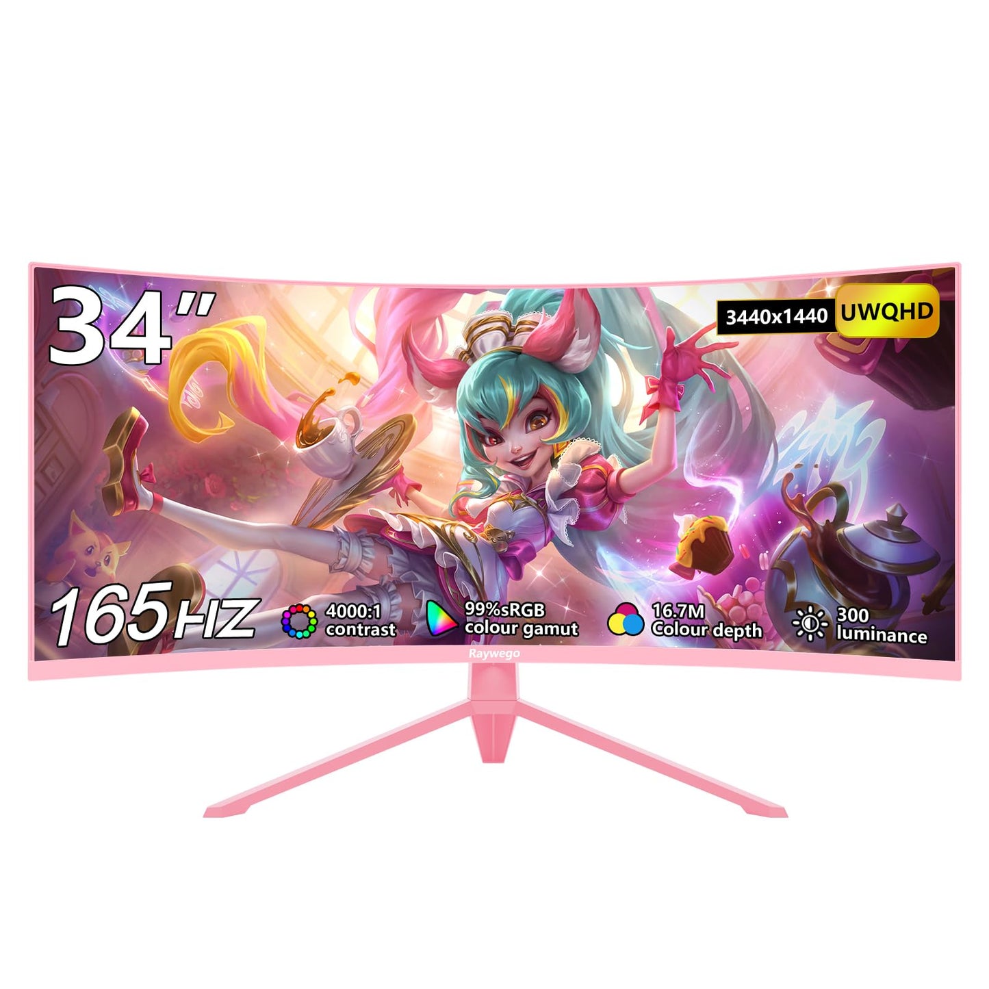 32 inch 4K Gaming Computer Monitor 60Hz UWQHD 3840x2160