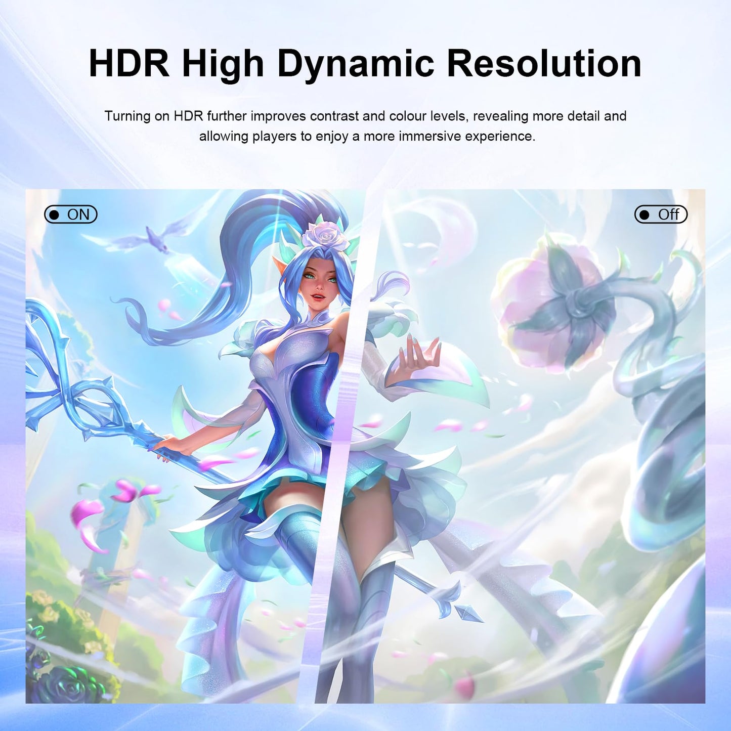 32 inch 4K Gaming Computer Monitor 60Hz UWQHD 3840x2160