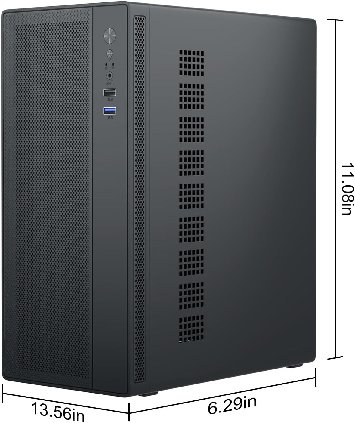 Micro ATX Case, MATX Case Mini PC ITX Desktop Computer Case