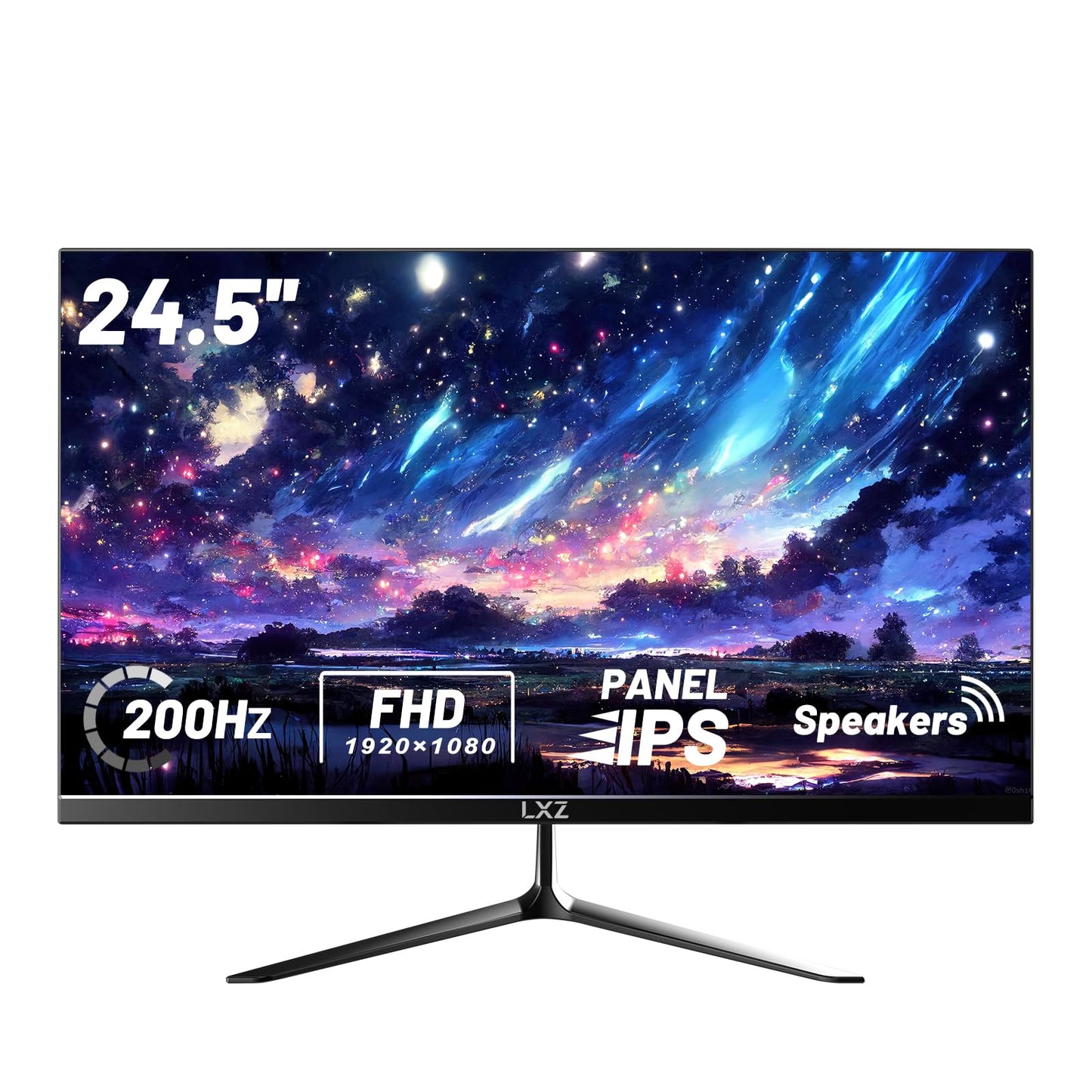 LXZ Curved 32 Inch Gaming Monitor 1500R, 2K QHD 180hz Frameless Display