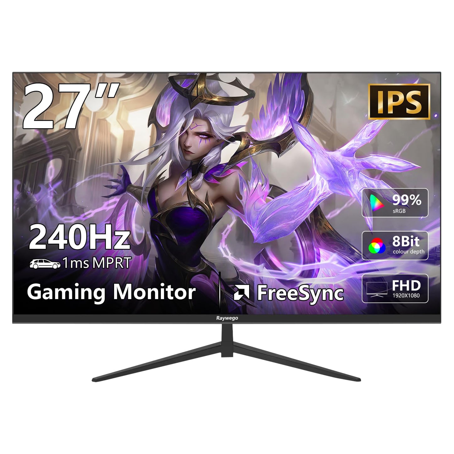 32 inch 4K Gaming Computer Monitor 60Hz UWQHD 3840x2160