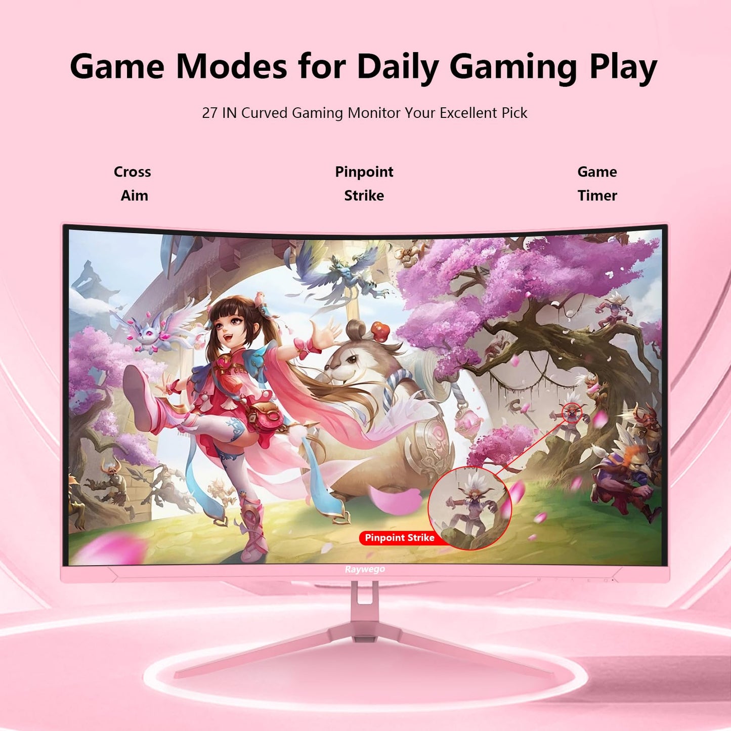 32 inch 4K Gaming Computer Monitor 60Hz UWQHD 3840x2160