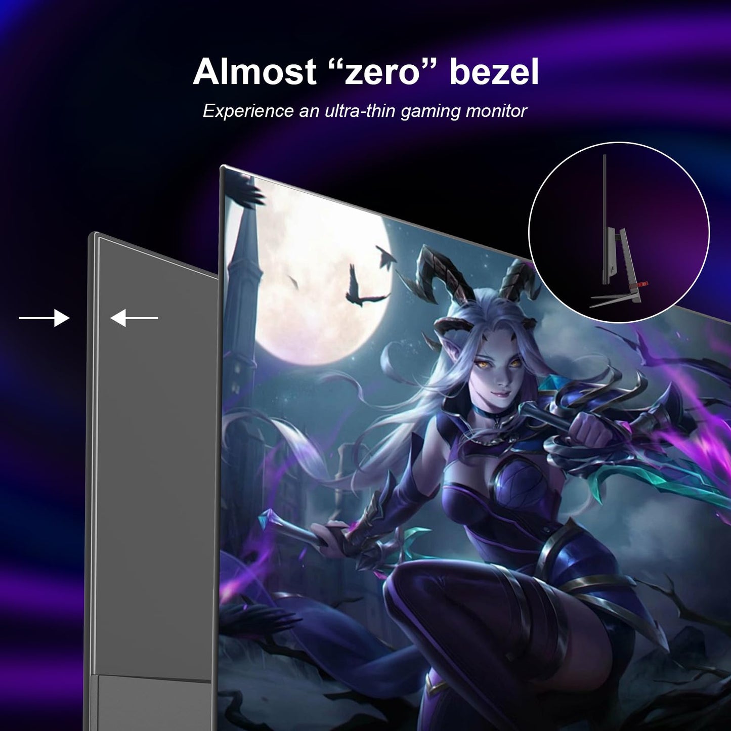 32 inch 4K Gaming Computer Monitor 60Hz UWQHD 3840x2160