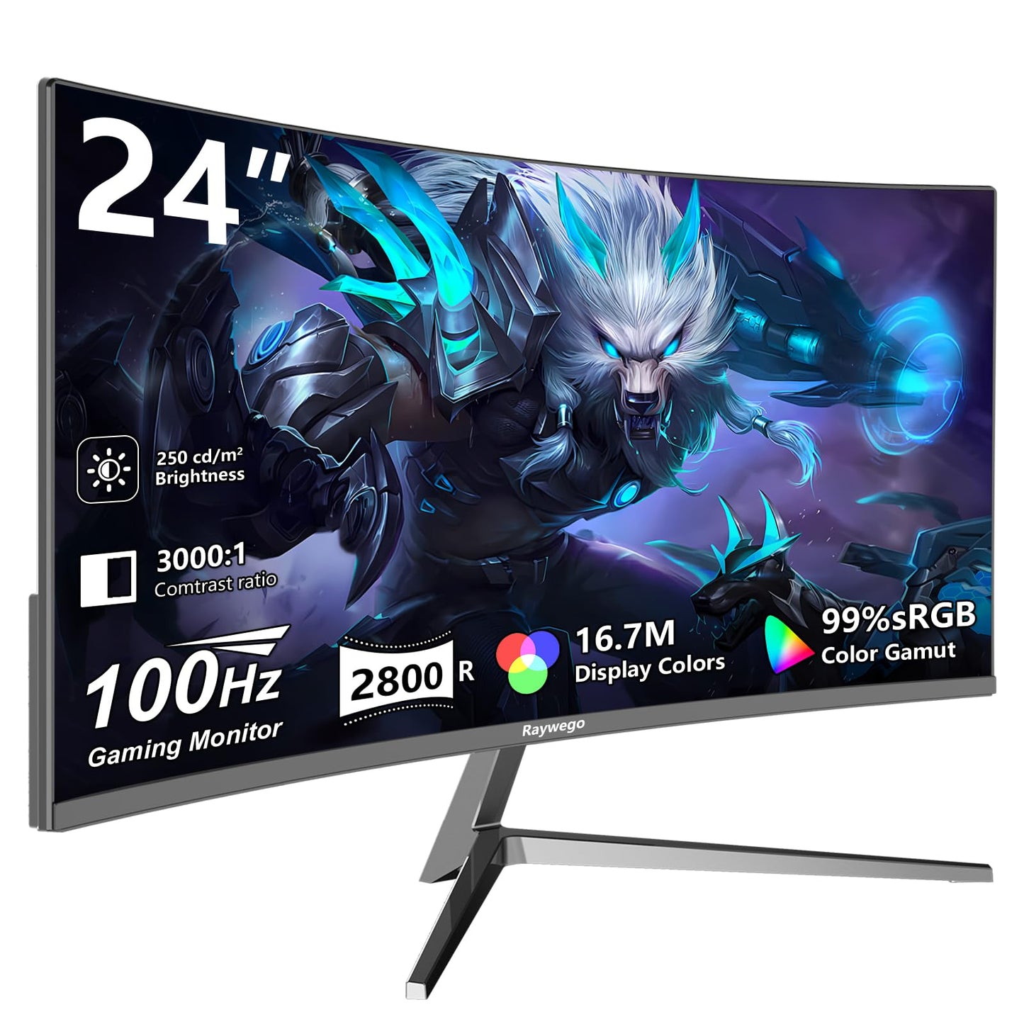 32 inch 4K Gaming Computer Monitor 60Hz UWQHD 3840x2160