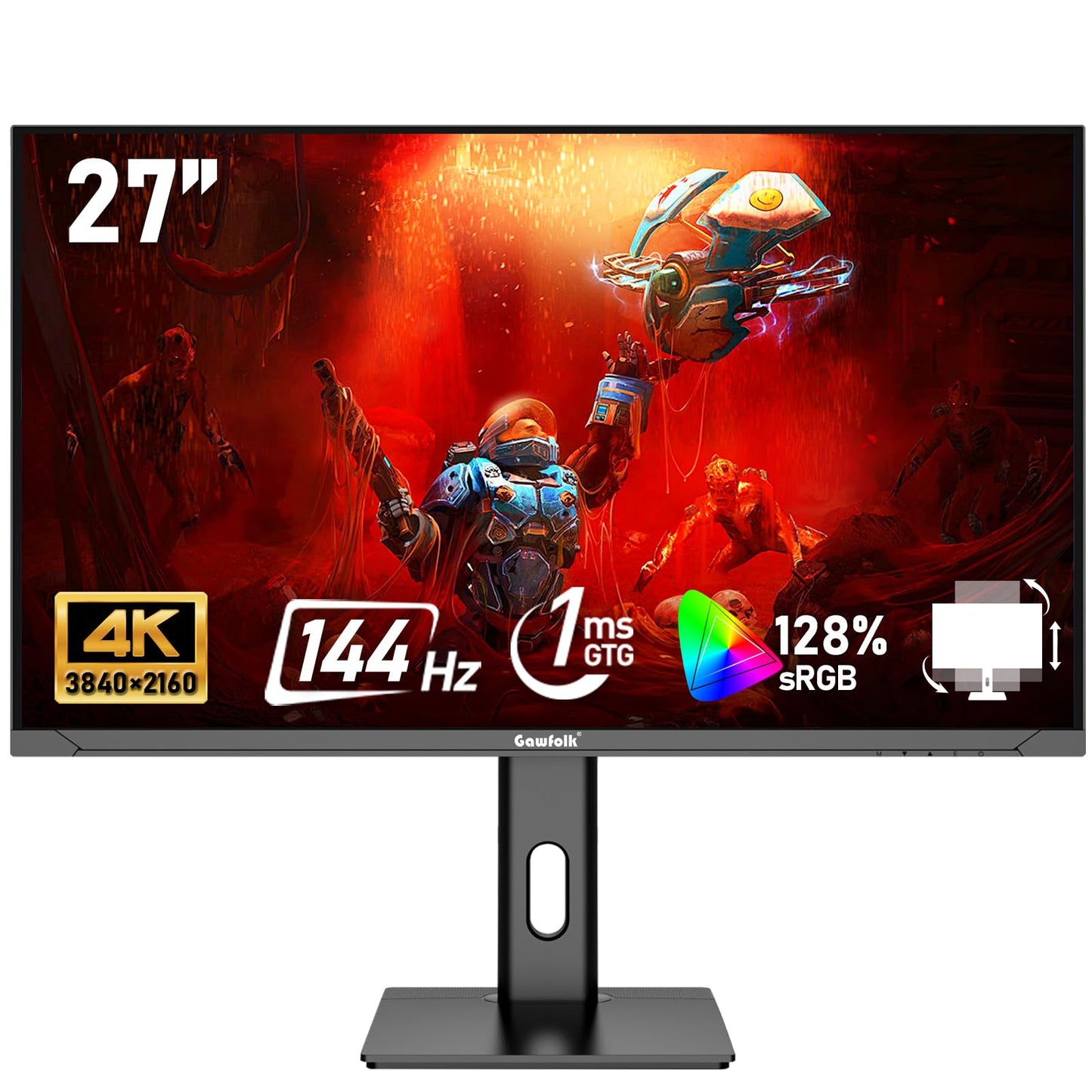 32 inch 2K QHD(2560×1440P) 165Hz Curved Gaming Monitor, PC Screen