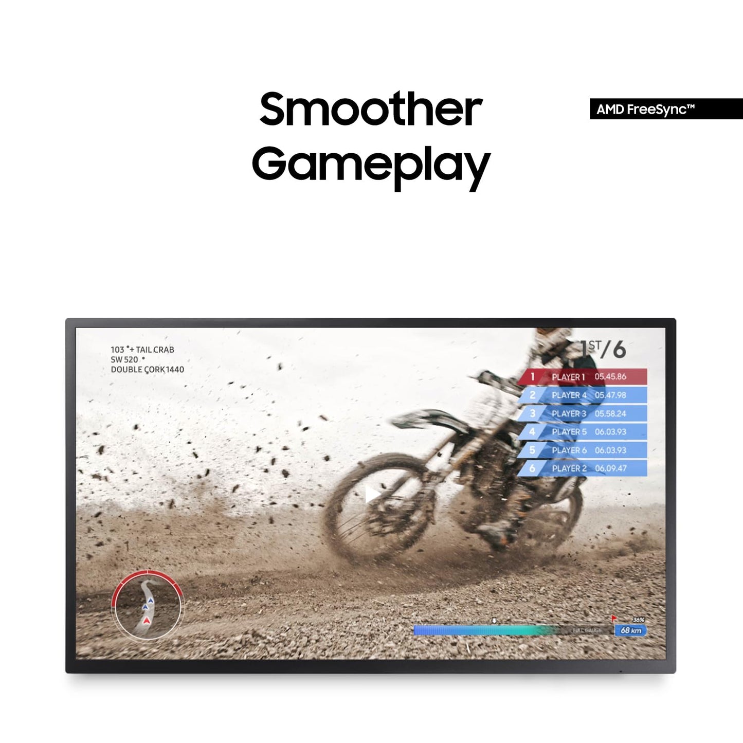 SAMSUNG 32" UJ59 Series 4K UHD (3840x2160) Computer Monitor