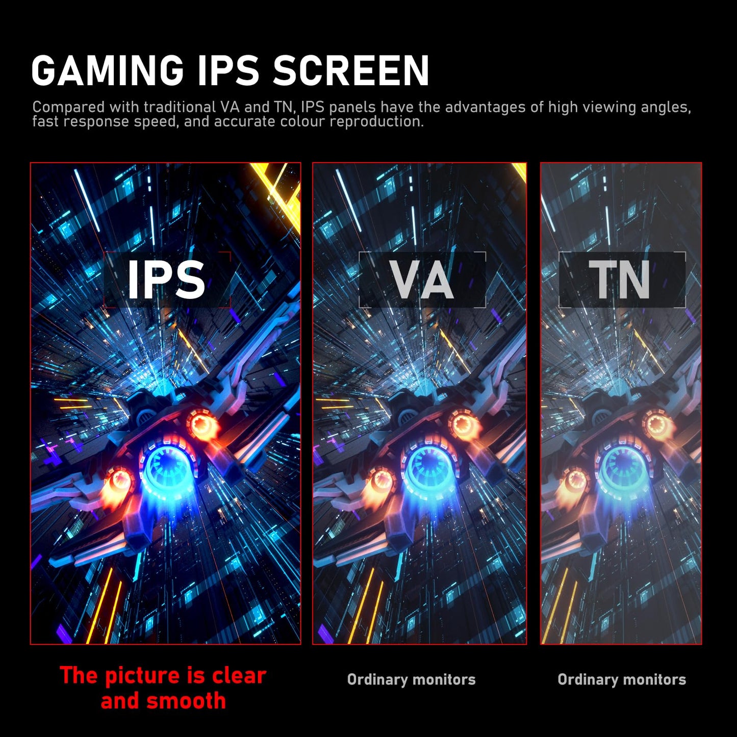 32 inch 2K QHD(2560×1440P) 165Hz Curved Gaming Monitor, PC Screen