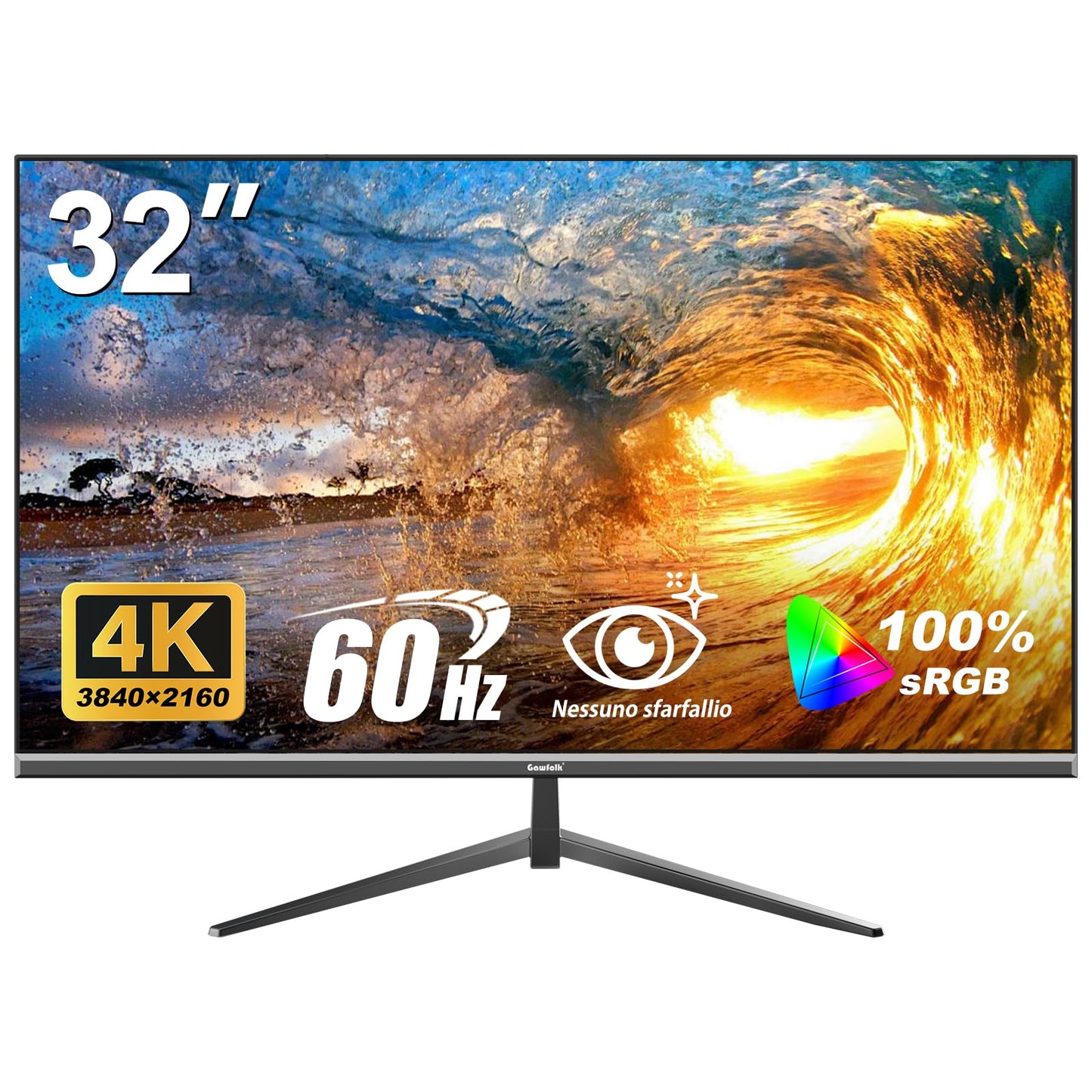 32 inch 2K QHD(2560×1440P) 165Hz Curved Gaming Monitor, PC Screen