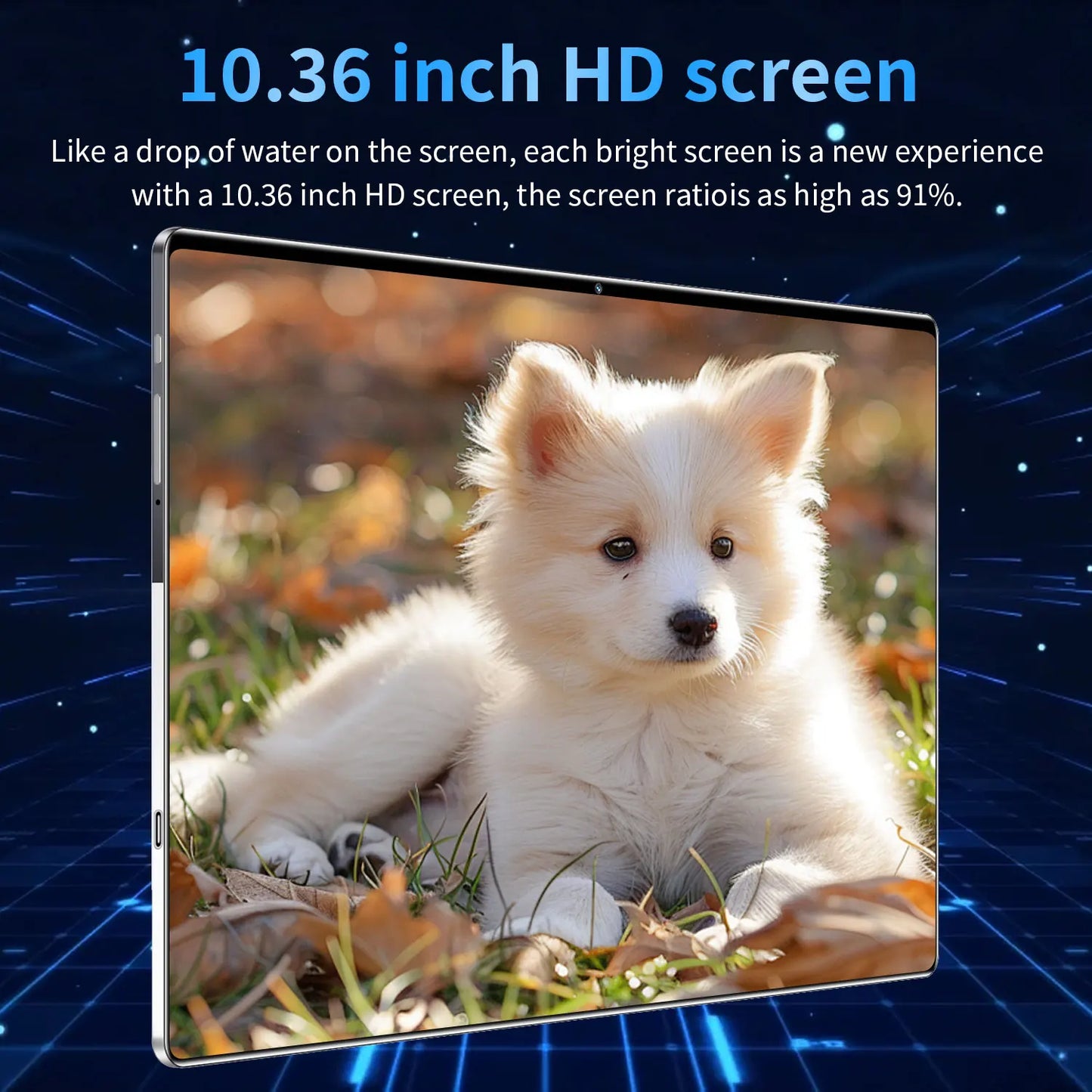 5G 2025 New Global Version 10.36 Inch tablet android 16GB+1TB ROM 16+32MP 12000mAh  Android13.0 Dual Sim Card GPS Bluetooth WIFI