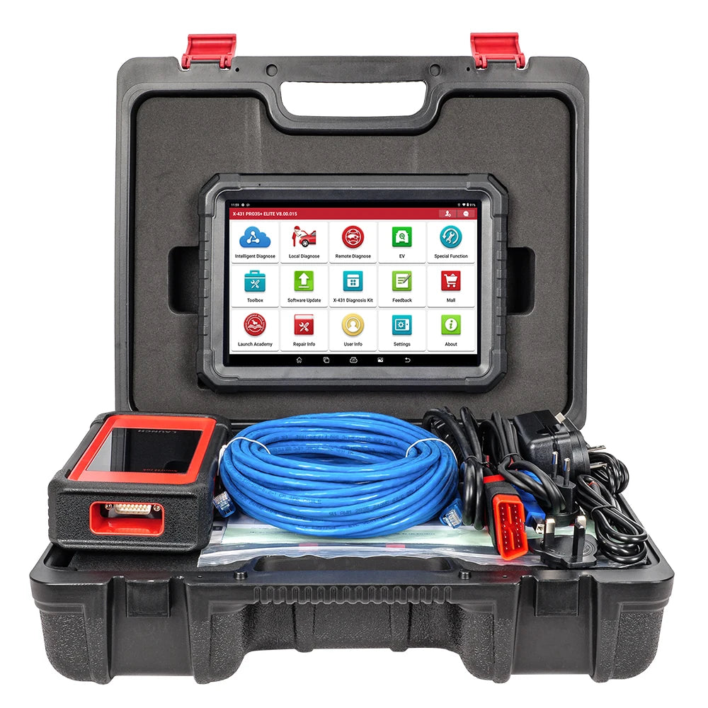 2025 LAUNCH X431 PRO3S+ Elite Bidirectional Scan Tool with J2534,HD Trucks Scan, OEM Topology Map, 50+Service,Online Coding