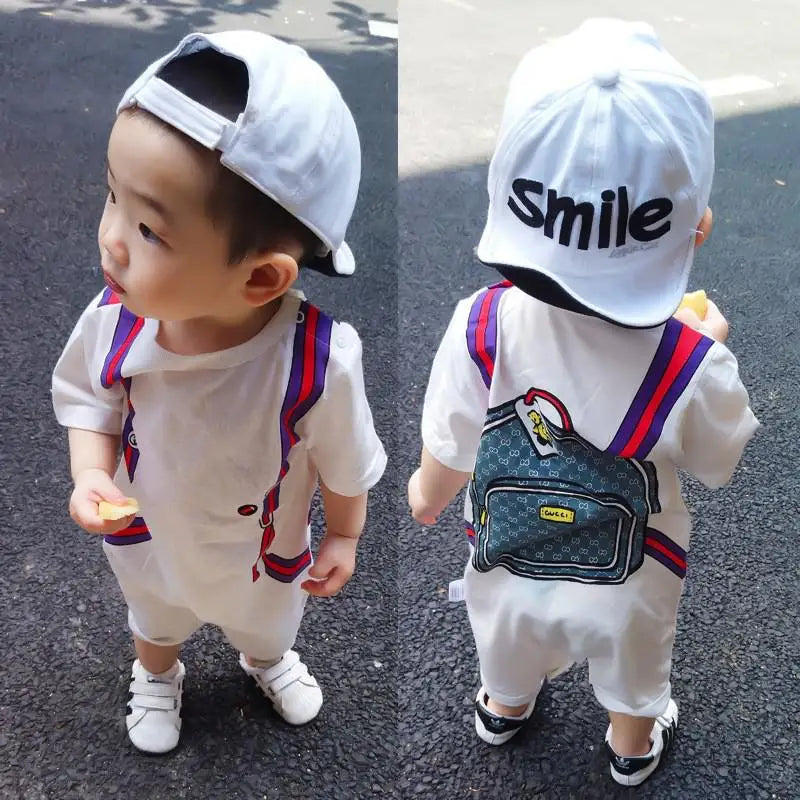 Jumpsuit New Born Baby Clothes Baby Girl Romper Toddler Costume Unisex Baby Clothes Baby Onesie Baby Summer Clothing
