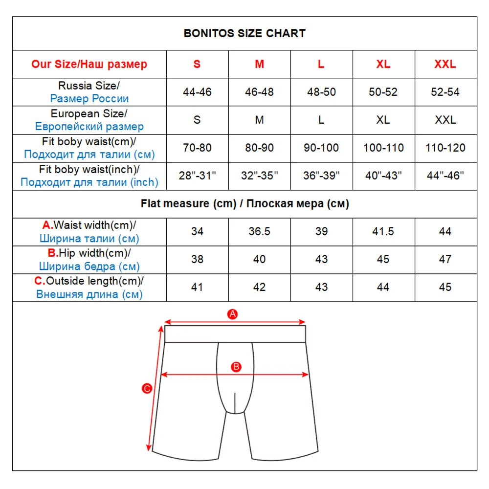 4pcs Long Men's Panties Open front Boxer for men Underwear Trunk Cotton long leg Underpants male boxershorts High Quality Shorts