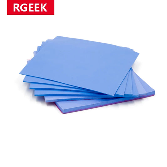 RGEEK New GPU CPU Heatsink Cooling Conductive Silicone Pad 100mm*100mm*1mm Thermal Pad high quality термопрокладка
